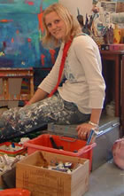 Sophie Abbott in Studio